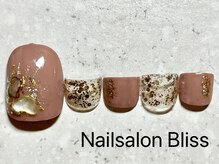 ネイルサロンブリス(nail salon Bliss)/定額FOOTシンプルアート￥5720