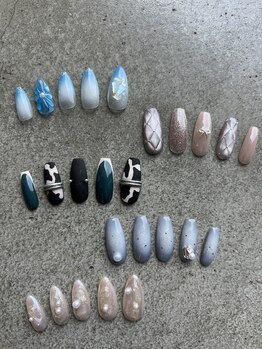 ビスチェ(VISCHE)/成人式ネイルサンプル