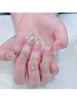キャンディーネイル(candy nail)の写真/【持ち込みデザイン】人気のワンホン・韓国ネイルも対応OK★自分だけのオリジナルネイルでモテ度UP♪