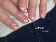 アントレッド(entraide)/キラキラマグネットグラデ♪