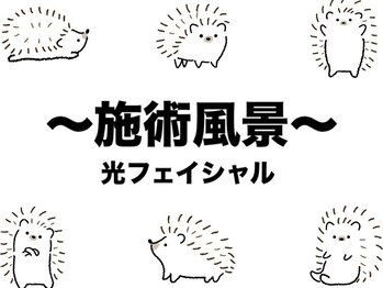 ハリーハリー(Harry＆Harry)/光×ハンドフェイシャルの流れ