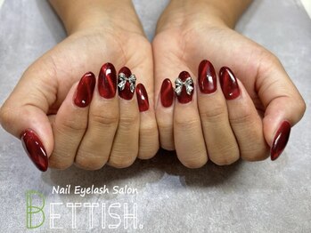 ネイルアイラッシュサロン ベティッシュ 桜木町店(Nail Eyelash Salon BETTISH)/マグネットネイル