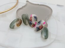 ネイルサロンアンドスクール ディスディアーナ(Disdirena)/4月ジェル定額B/大人カジュアル