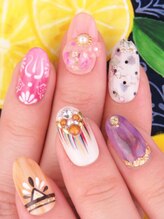 カラーズ 浜松店(colors)/エスニック個性派キラキラネイル