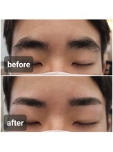メンズビューティーカフェザパーム 大阪梅田(MEN'S BEAUTY CAFE×THE PERM)/メンズ眉毛Wax＆眉毛パーマ