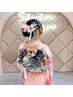 【 LINE予約のみ 】成人式振袖着付け(持ち込み)+ヘアセット19800円