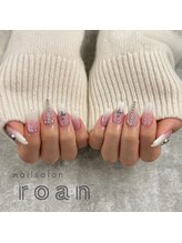 ロアンネイル(roan nail)/ラメベースグラデーション