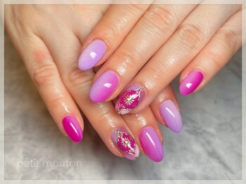 プチムトン 鶯谷店(petit mouton)/【モロッカンタイル風ネイル】