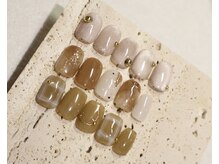 ヘアーゼロネイル(HAIR ZERO nail)の雰囲気（定額デザインサンプル一例　ミドルコース）