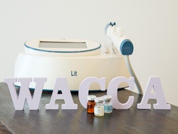 ワッカ(wacca)の写真/ダウンタイムなしの最先端フェイシャルエステサロン”wacca(ワッカ)”道場南口駅前に誕生★