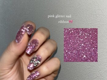 オーシャンネイル 新宿店(Ocean nail)/キラキラフラッシュネイル