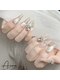 オーラネイル(Aura Nail)の写真/【1月NEW OPEN★赤坂3分】22時迄営業◎シンプルこそ際立つ美フォルム。妥協なき技術で理想の指先に