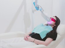 最新マシンと相性抜群のジェル!!歯の専門家が設計した施術。