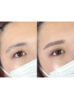アイブロウメニューがあるサロン