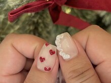 クルネ(QULNE)/ハートネイル/フリルネイル