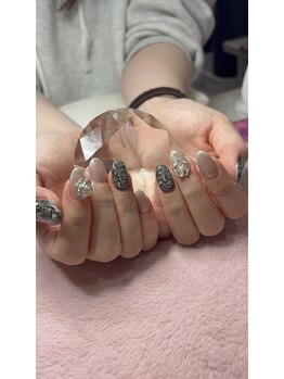 チェリーブロッサム(A CHERRY BLOSSOM)/ツイードネイル