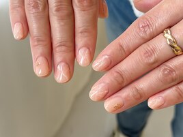 天然石風ネイル