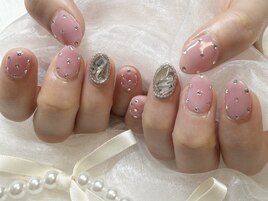 キラキラネイル