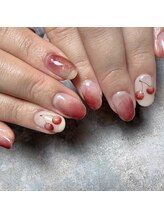 アティックネイルアトリエ(attic nail atelier)/さくらんぼネイル