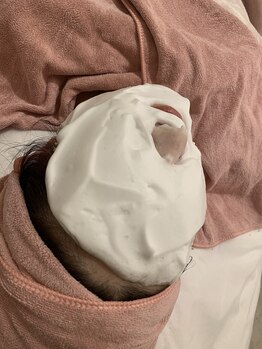 敏感肌専科・眠れる美肌脱毛Amitie札幌琴似店〈顔脱毛/毛穴洗浄/フェイシャル〉/【施術】毛穴洗浄