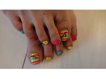 シュシュネイル(chou chou NAIL)の雰囲気（FOOTネイルも人気です。）