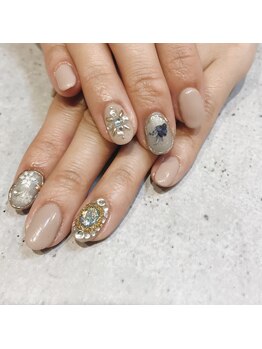アース 豊橋店(HAIR & MAKE EARTH)/ウィンターネイル