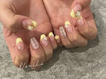 ブランシュ(BLANCHE)/春フレンチネイル