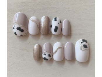 ルシア(LUCIA)/爪に優しい平日割8本アート