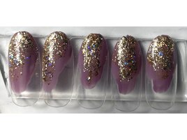 ぬりかけネイルデザイン