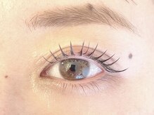 スイ(SUI)/フラットラッシュ120本 ブラウン