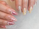 押し花ネイル