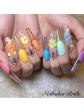 エスフィーネイルサロン ブリーユ(Esfy nailsalon Brille)/フラワーネイル