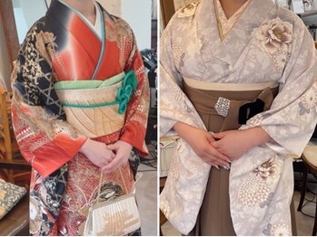 サラ デ ミレ(Sala de milae)の写真/早朝の対応可能!大人女性に人気★仕事やイベント前のヘアアレンジ/まつ毛/ネイルはお任せ♪着付けも可能◎