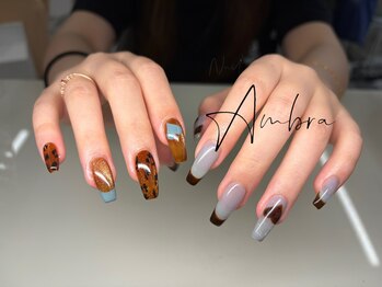 ネイルアンブラ 天王寺店(Nail Ambra)の写真/こだわり派必見♪綺麗め系～大人シンプル系まで☆カラー豊富で理想の指先に!【アート放題A￥8700】