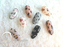 爪ソウシャイン(爪 SO SHINE)/色々レオパード★