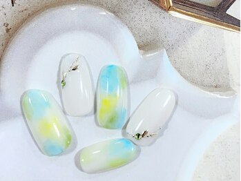 ネイルルージュ(Nail Rouge)/ふんわり大人ネイル