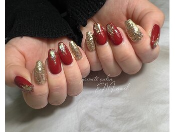 エナネイル(ENA nail)/ボルドーネイル