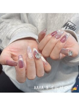 ハハ(HAHA)/マグネット&雪