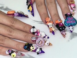 ハロウィンネイル★吉田担当