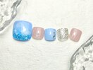 4.40種8月セレクトフットネイル