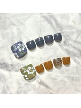 カイラ バイ ブリオン(KAILA by Bullion)/刺繍フラワーネイル