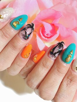 ネイルサロン スマイリー 古川橋店/持ち込みデザイン