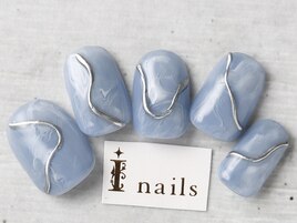 シルバーラインネイル