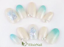 エリクサーネイル 五反田(Elixir Nail)/定額a シンプル/クーポン使用