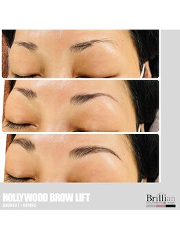 ブリリアン/眉毛が整うとメイクも時間短縮