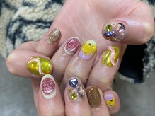 カーティシーネイルズ(curtisii NAILS)/立体キラキラ