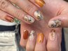 【hand】full artコース《10本art (手描き・3D込み) 》¥12500 ※お持ち込み可