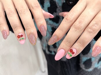 ワイワイ(yy)/さくらんぼネイル