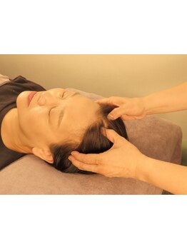 ヘッドスパで癒されたい