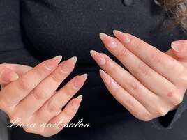 長さだし　チークネイル